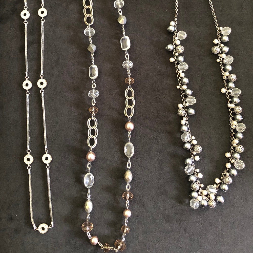 Lot of 3 Statement Necklaces